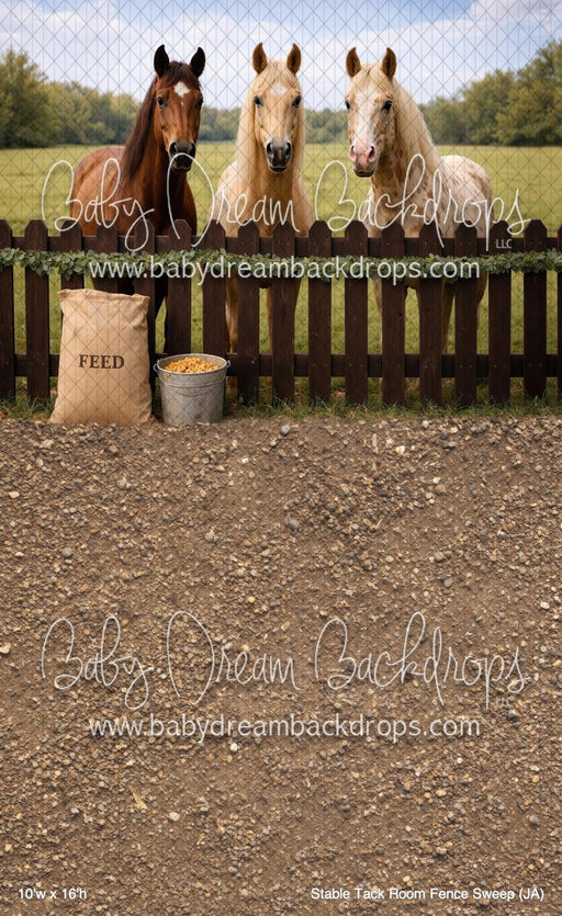 Stable Tack Room Fence Sweep (JA)
