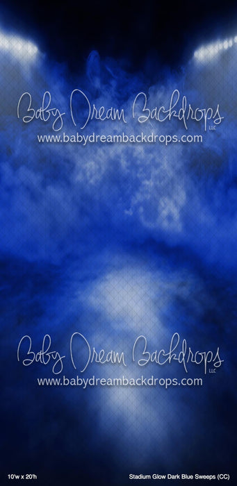 Stadium Glow Dark Blue Sweeps (CC)