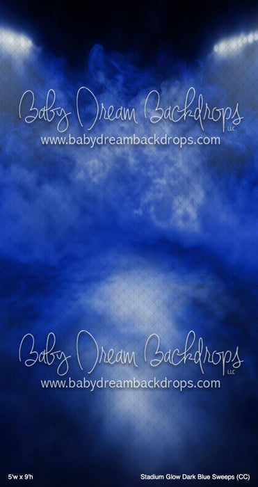 Stadium Glow Dark Blue Sweeps (CC)