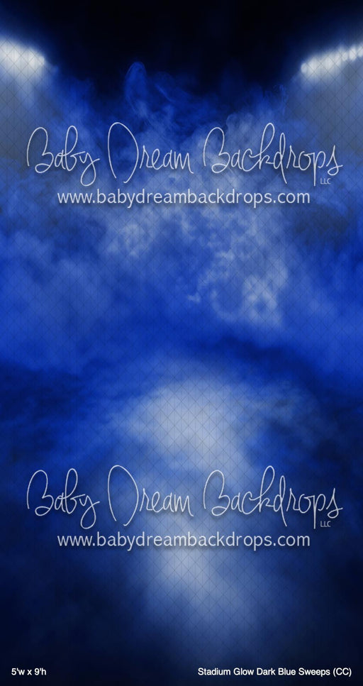 Stadium Glow Dark Blue Sweeps (CC)