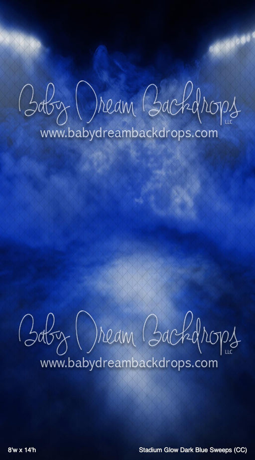 Stadium Glow Dark Blue Sweeps (CC)