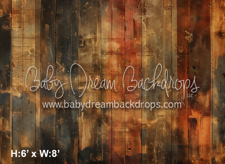 Star Antique Wood Fabric Floor (AZ)