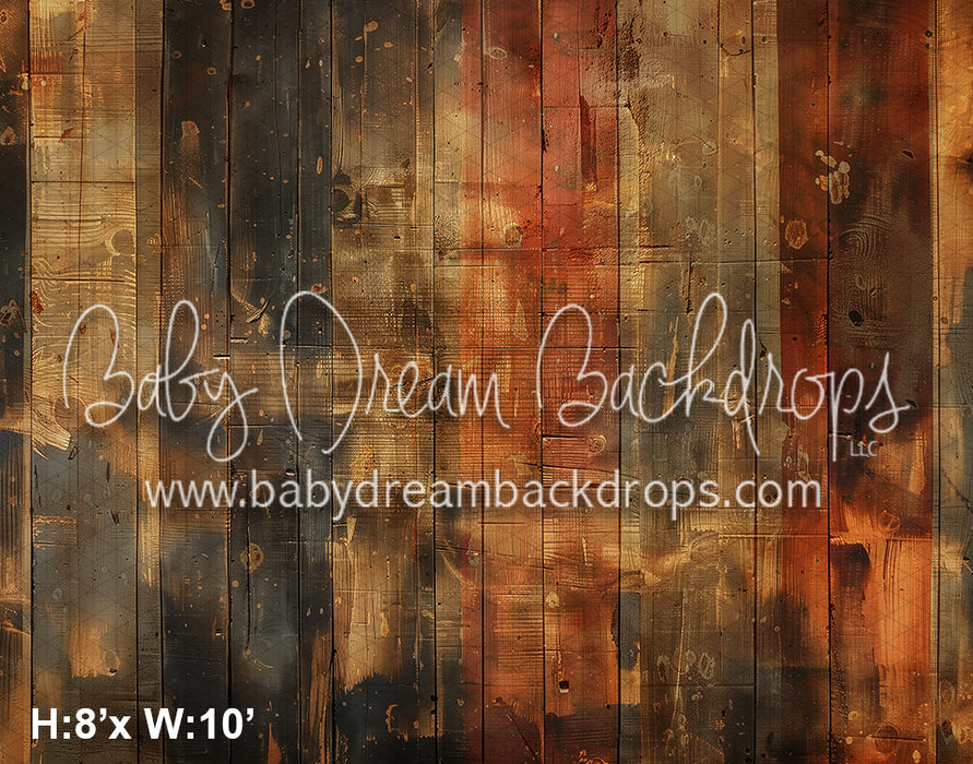 Star Antique Wood Fabric Floor (AZ)