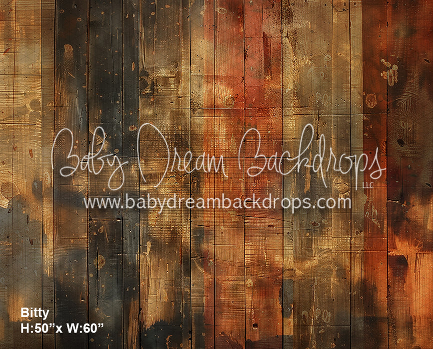 Star Antique Wood Fabric Floor (AZ)