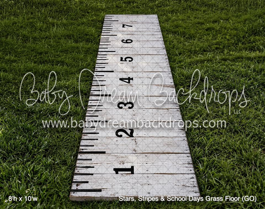 Stars, Stripes & School Days Grass Floor (GO)