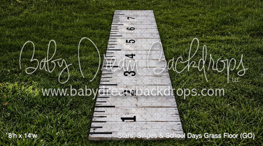 Stars, Stripes & School Days Grass Floor (GO)