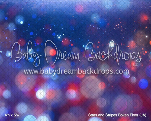 Stars and Stripes Bokeh Floor (JA)