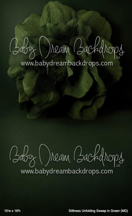 Stillness Unfolding Sweep in Green (MD)