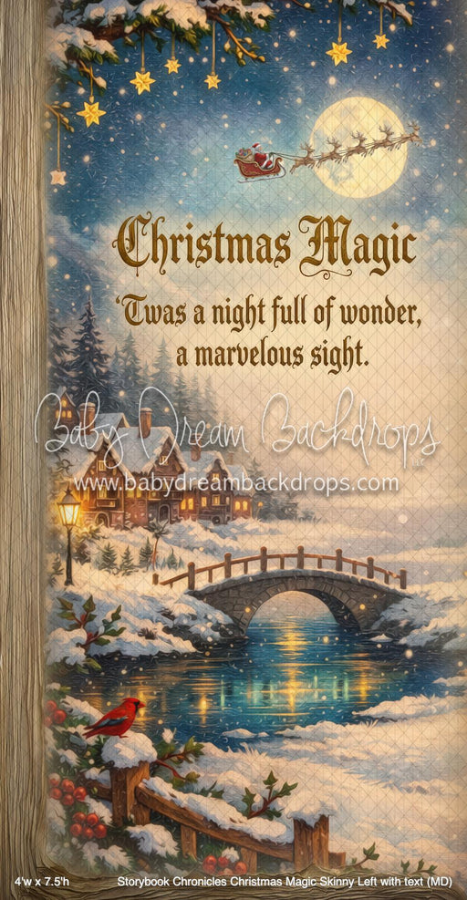 Storybook Chronicles Christmas Magic Skinny Left with text (MD)