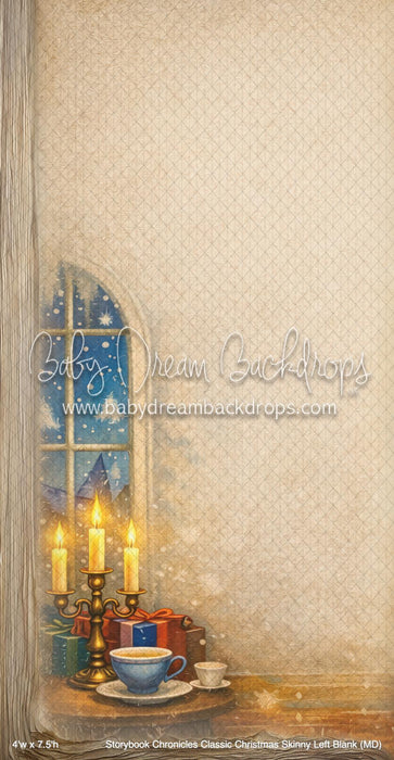 Storybook Chronicles Classic Christmas Skinny Left Blank (MD)