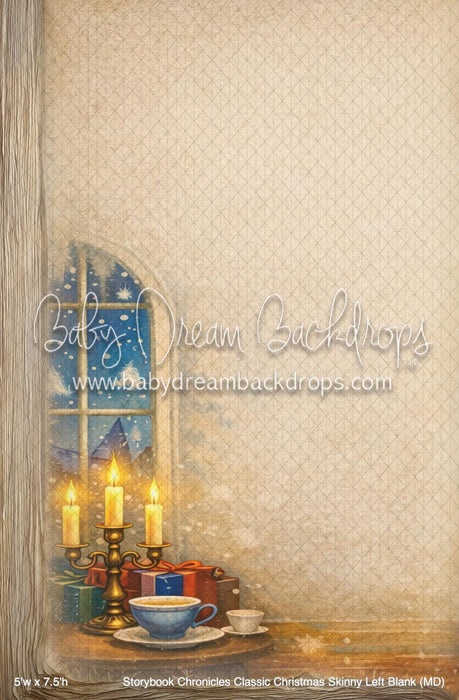 Storybook Chronicles Classic Christmas Skinny Left Blank (MD)