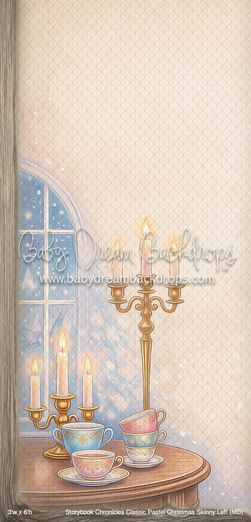 Storybook Chronicles Classic Pastel Christmas Skinny Left (MD)