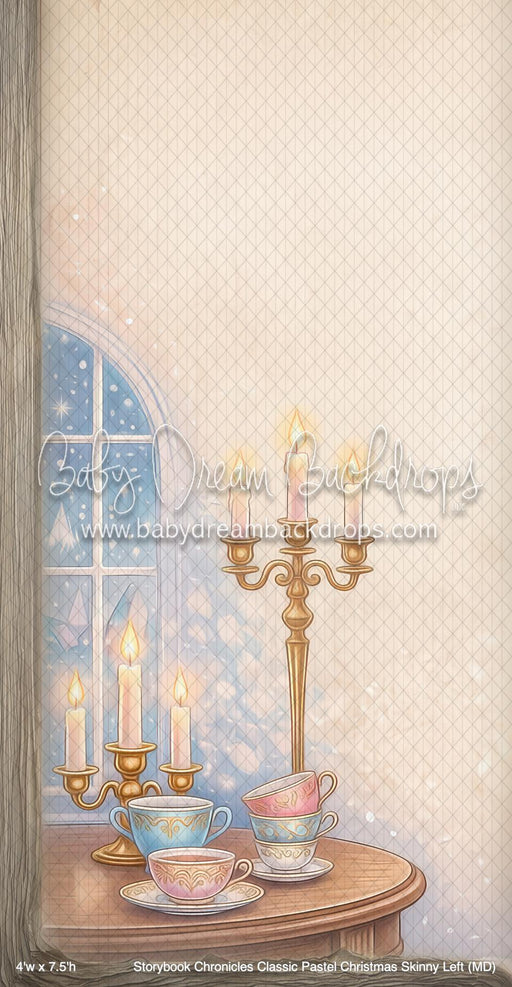 Storybook Chronicles Classic Pastel Christmas Skinny Left (MD)