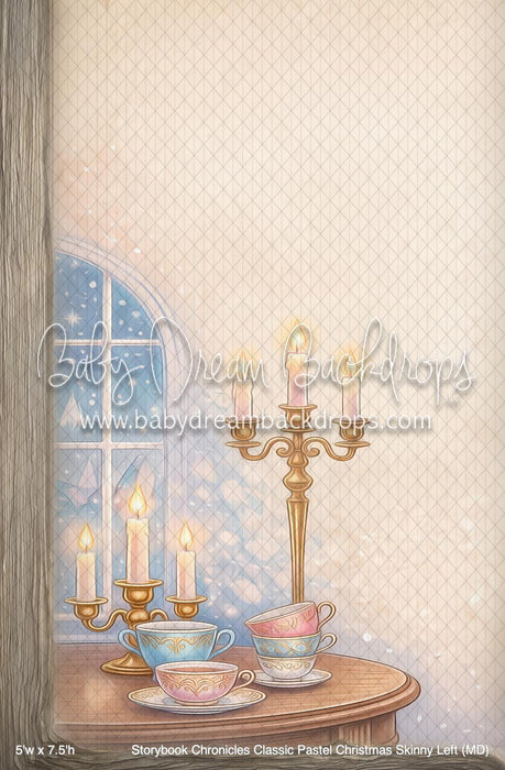 Storybook Chronicles Classic Pastel Christmas Skinny Left (MD)
