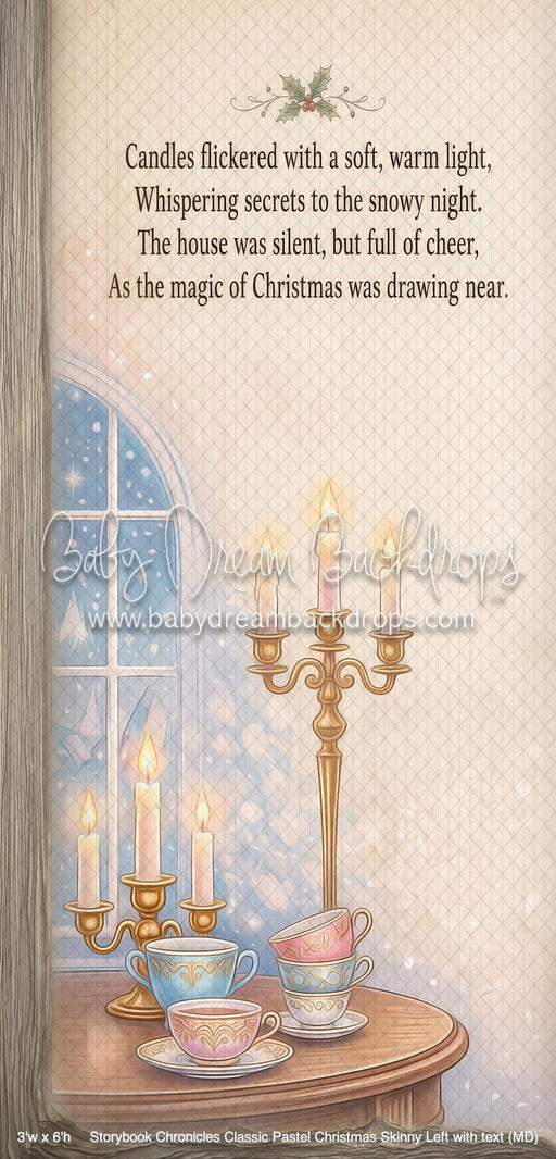 Storybook Chronicles Classic Pastel Christmas Skinny Left with text (MD)