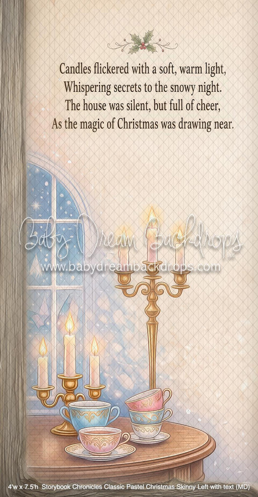 Storybook Chronicles Classic Pastel Christmas Skinny Left with text (MD)