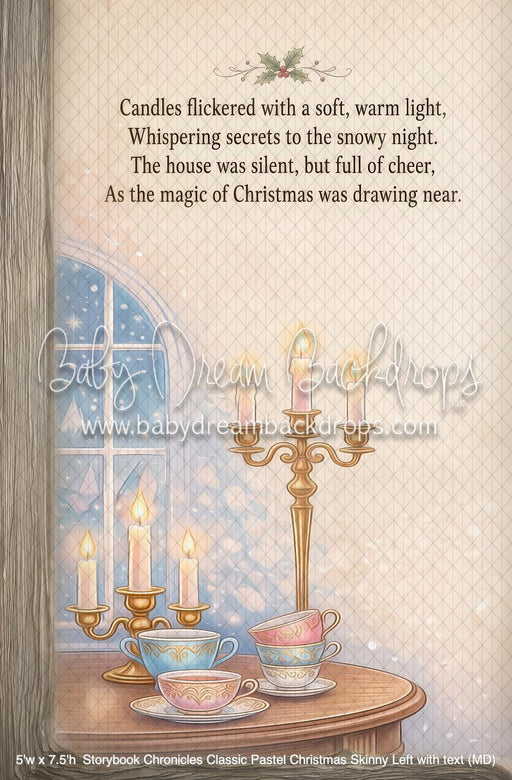 Storybook Chronicles Classic Pastel Christmas Skinny Left with text (MD)