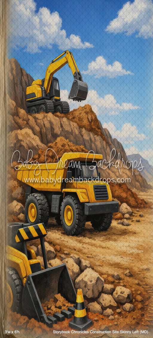 Storybook Chronicles Construction Site Skinny Left (MD)