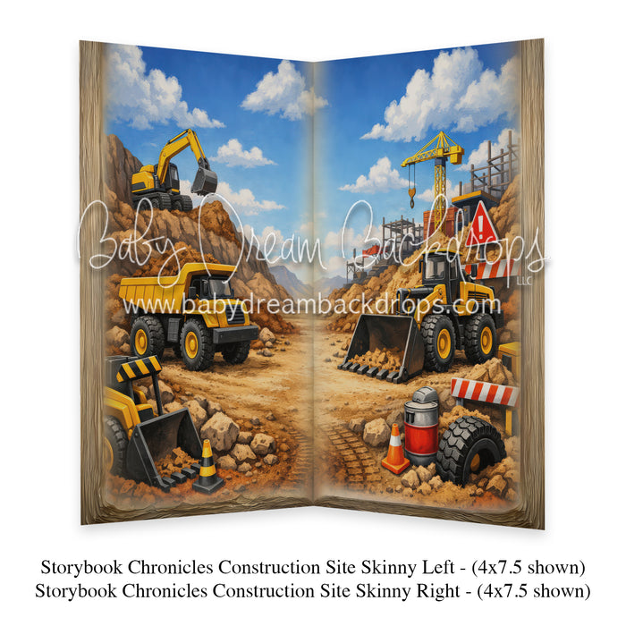 Storybook Chronicles Construction Site Skinny Left + Storybook Chronicles Construction Site Skinny Right