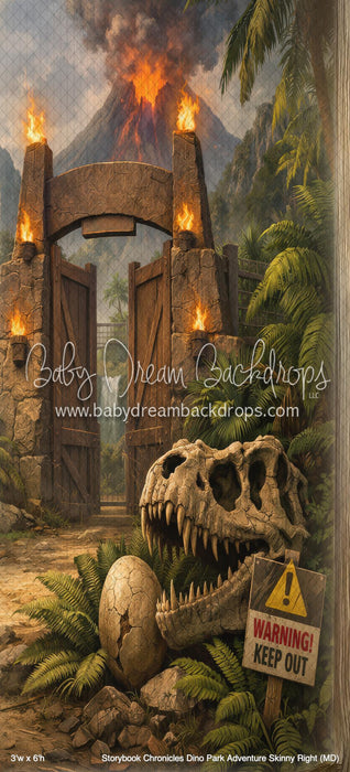 Storybook Chronicles Dino Park Adventure Skinny Right (MD)