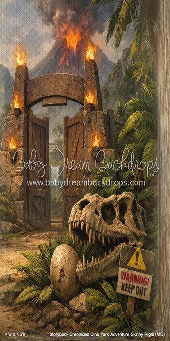 Storybook Chronicles Dino Park Adventure Skinny Right (MD)