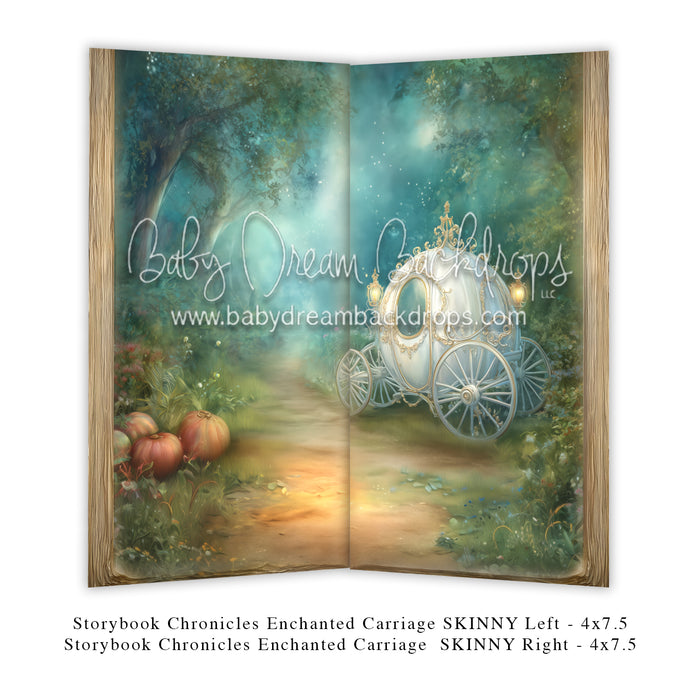 Storybook Chronicles Enchanted Carriage SKINNY Left + Storybook Chronicles Enchanted Carriage  SKINNY Right