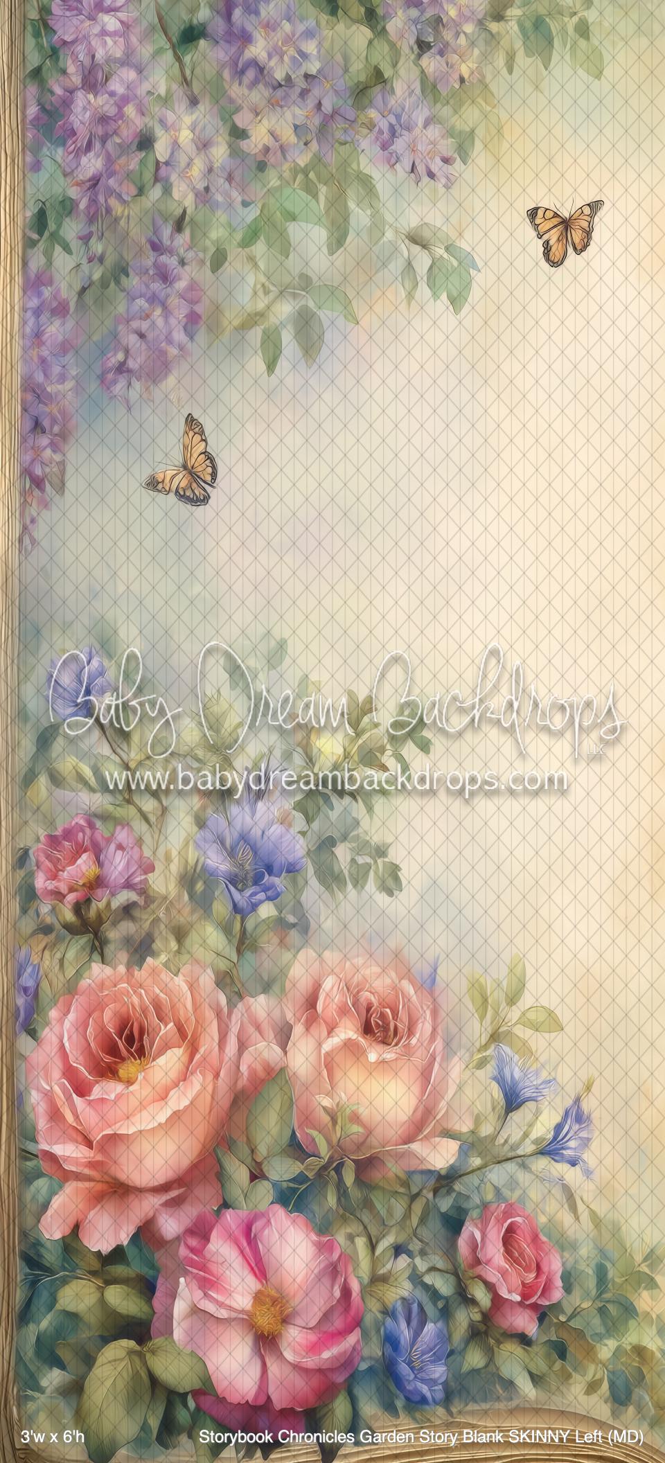 Storybook Chronicles Garden Story Blank SKINNY Left (MD) — Baby Dream ...