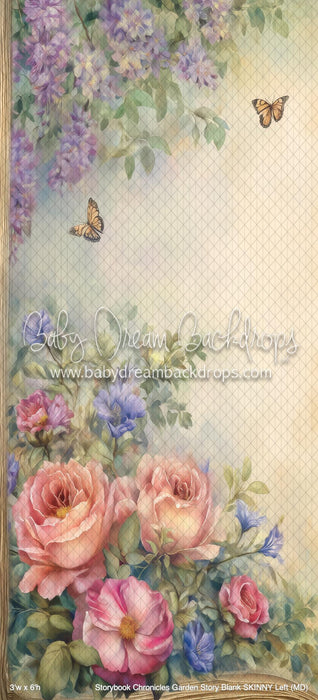 Storybook Chronicles Garden Story Blank SKINNY Left (MD)