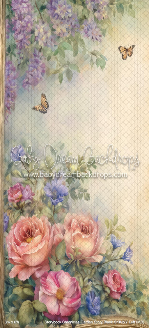Storybook Chronicles Garden Story Blank SKINNY Left (MD)