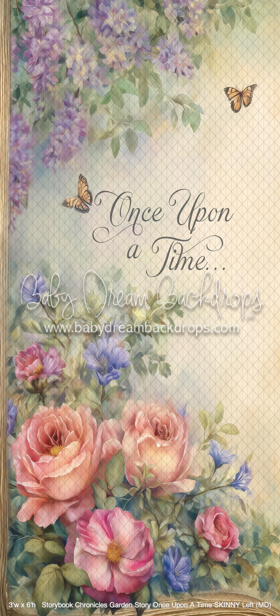 Storybook Chronicles Garden Story Once Upon A Time SKINNY Left (MD ...