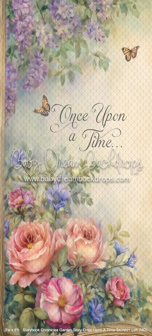 Storybook Chronicles Garden Story Once Upon A Time SKINNY Left (MD)
