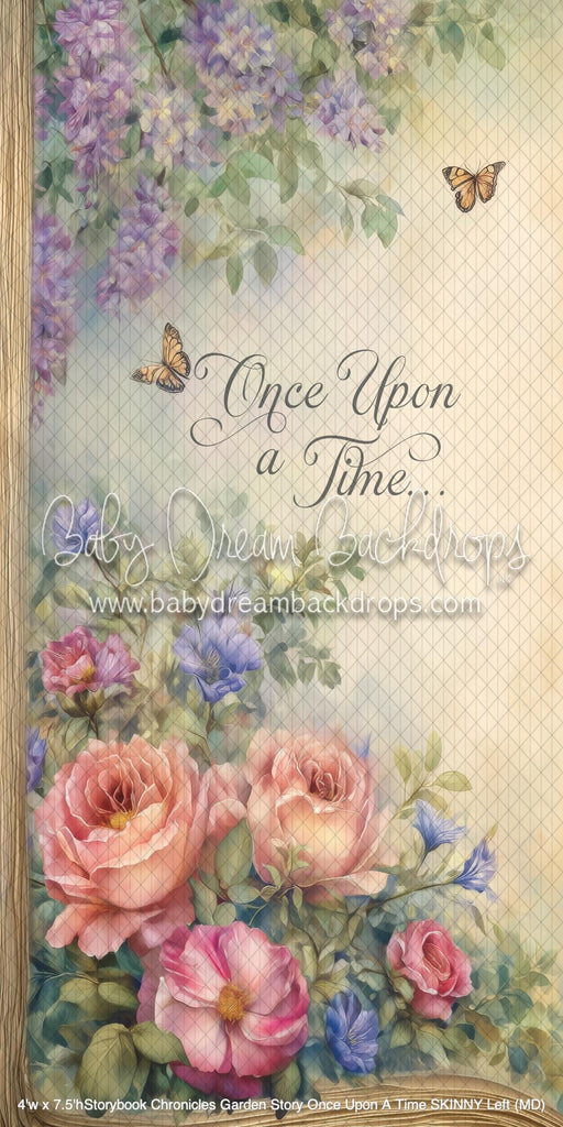 Storybook Chronicles Garden Story Once Upon A Time SKINNY Left (MD)