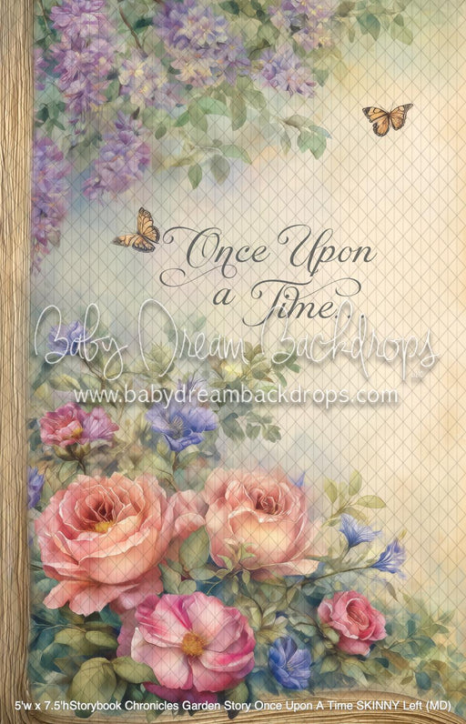 Storybook Chronicles Garden Story Once Upon A Time SKINNY Left (MD)