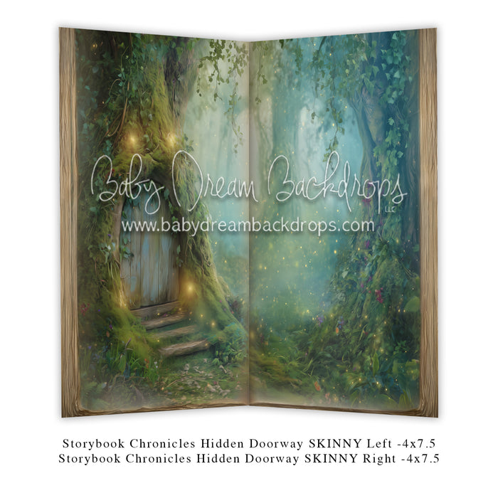 Storybook Chronicles Hidden Doorway SKINNY Left + Storybook Chronicles Hidden Doorway SKINNY Right