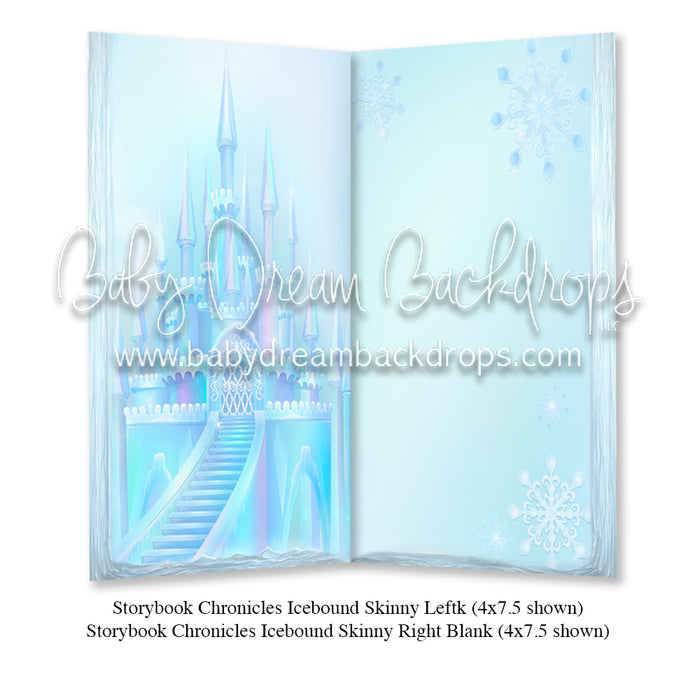 Storybook Chronicles Icebound Skinny Left + Storybook Chronicles Icebound Skinny Right Blank
