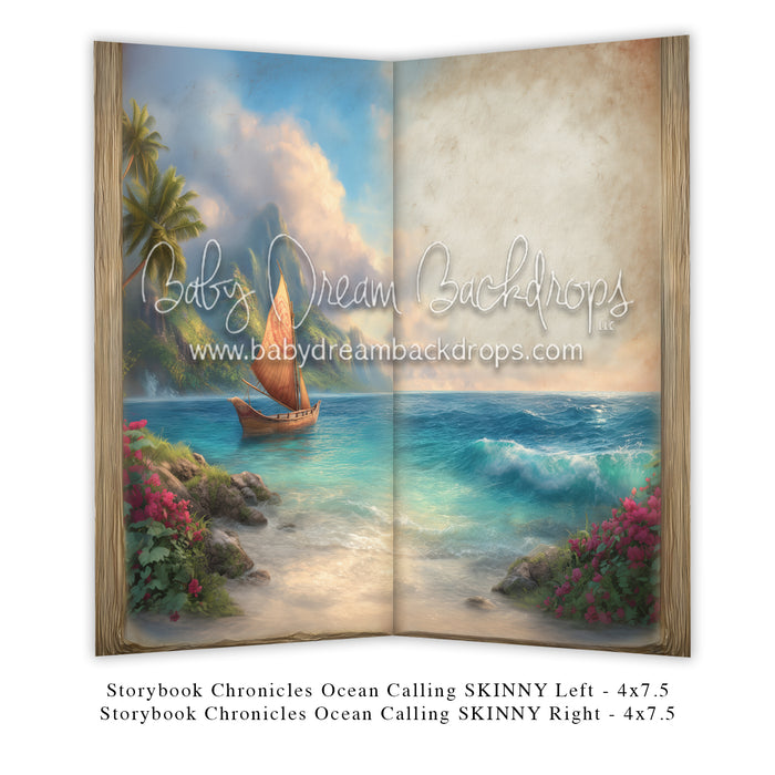 Storybook Chronicles Ocean Calling SKINNY Left + Storybook Chronicles Ocean Calling SKINNY Right