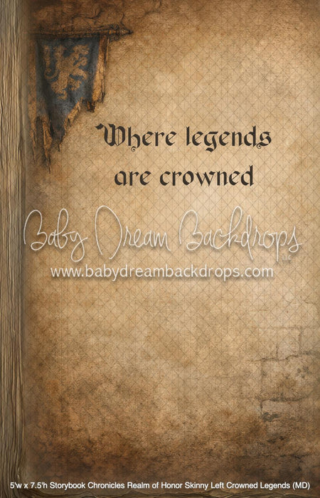 Storybook Chronicles Realm of Honor Skinny Left Crowned Legends (MD)
