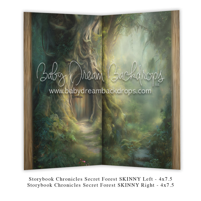Storybook Chronicles Secret Forest SKINNY Left + Storybook Chronicles Secret Forest SKINNY Right