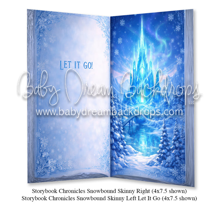 Storybook Chronicles Snowbound Skinny Right + Storybook Chronicles Snowbound Skinny Left Let It Go