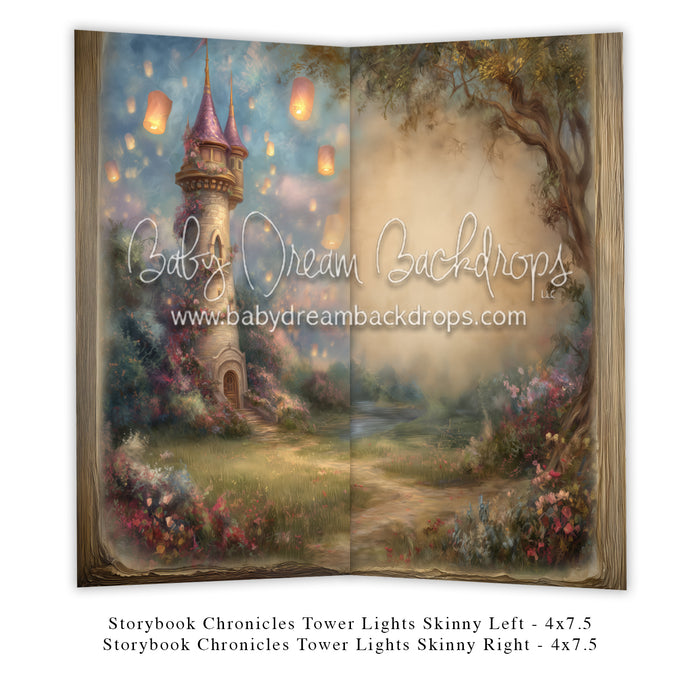 Storybook Chronicles Tower Lights Skinny Left + Storybook Chronicles Tower Lights Skinny Right