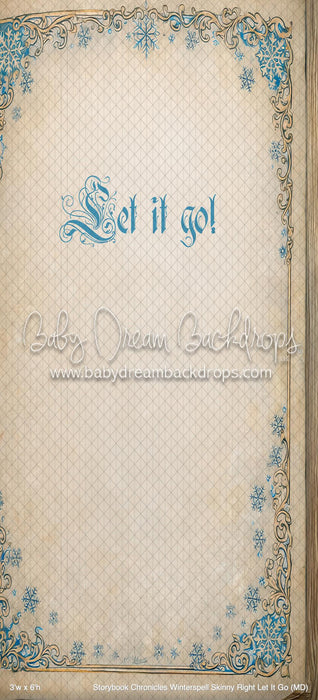 Storybook Chronicles Winterspell Skinny Right Let It Go (MD)