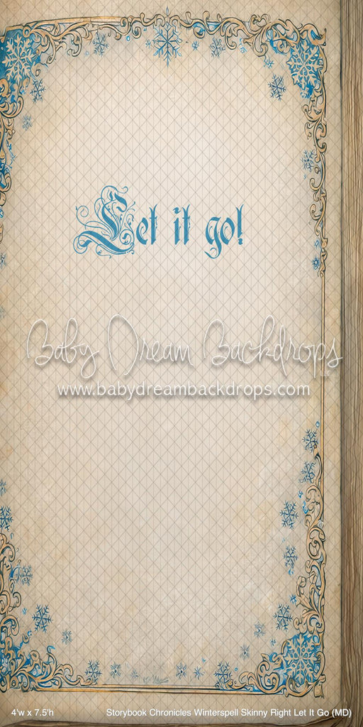 Storybook Chronicles Winterspell Skinny Right Let It Go (MD)