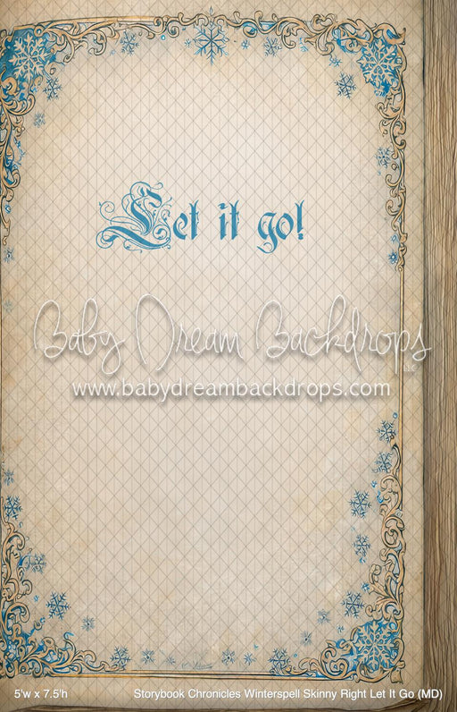 Storybook Chronicles Winterspell Skinny Right Let It Go (MD)
