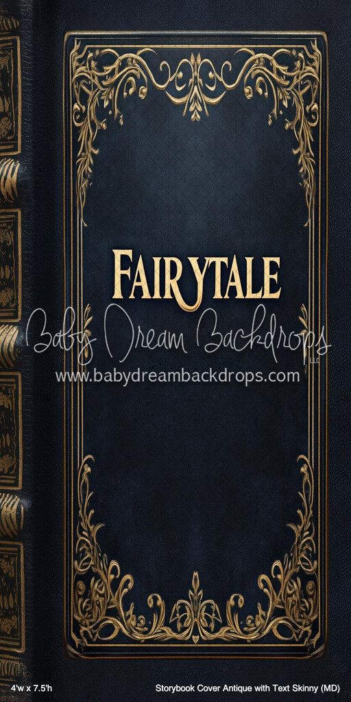 Storybook Cover Antique with Text Skinny (MD)