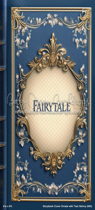 Storybook Cover Ornate with Text Skinny (MD)