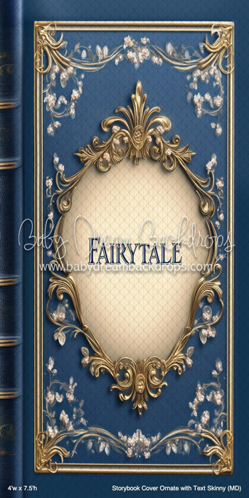 Storybook Cover Ornate with Text Skinny (MD)