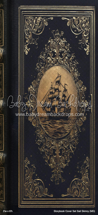 Storybook Cover Set Sail Skinny (MD)