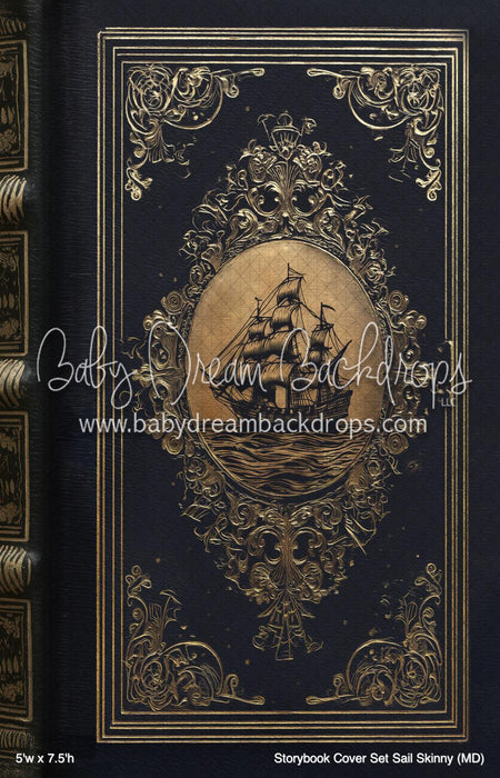 Storybook Cover Set Sail Skinny (MD)