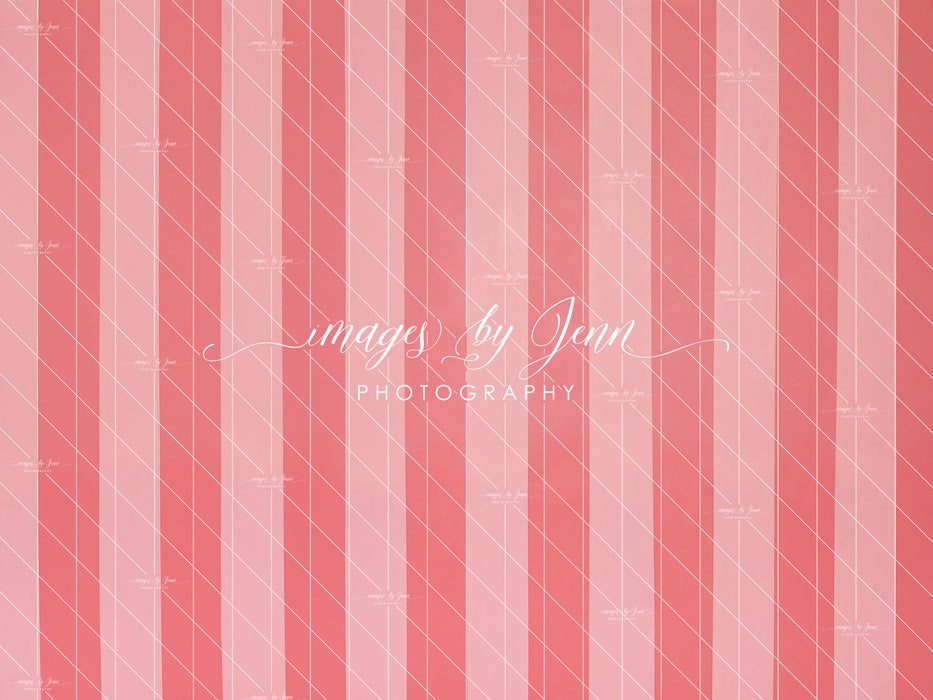 Strawberry Stripe Wall (JG)