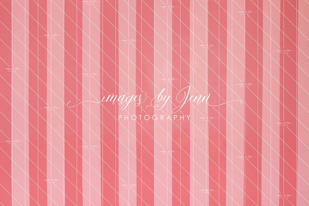 Strawberry Stripe Wall (JG)